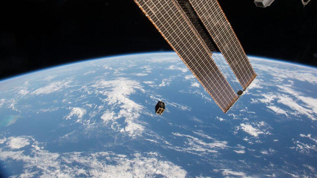 Philippine microsatellite, Diwata-1, deployed from the JEM Small Satellite Orbital Deployer (J-SSOD) of the International Space Station